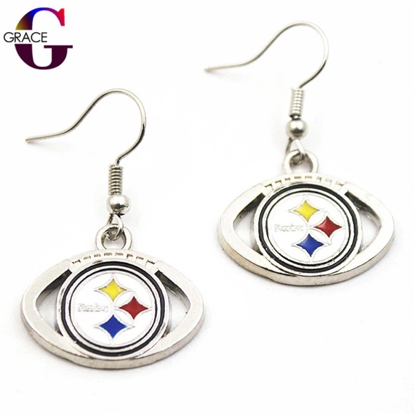 NWT NFL football team necklace earrings set - Picture 3 of 4